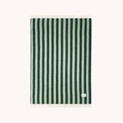 Maison Deux Candy Wrap NZ Wool Throw – Green Sage gallery detail image