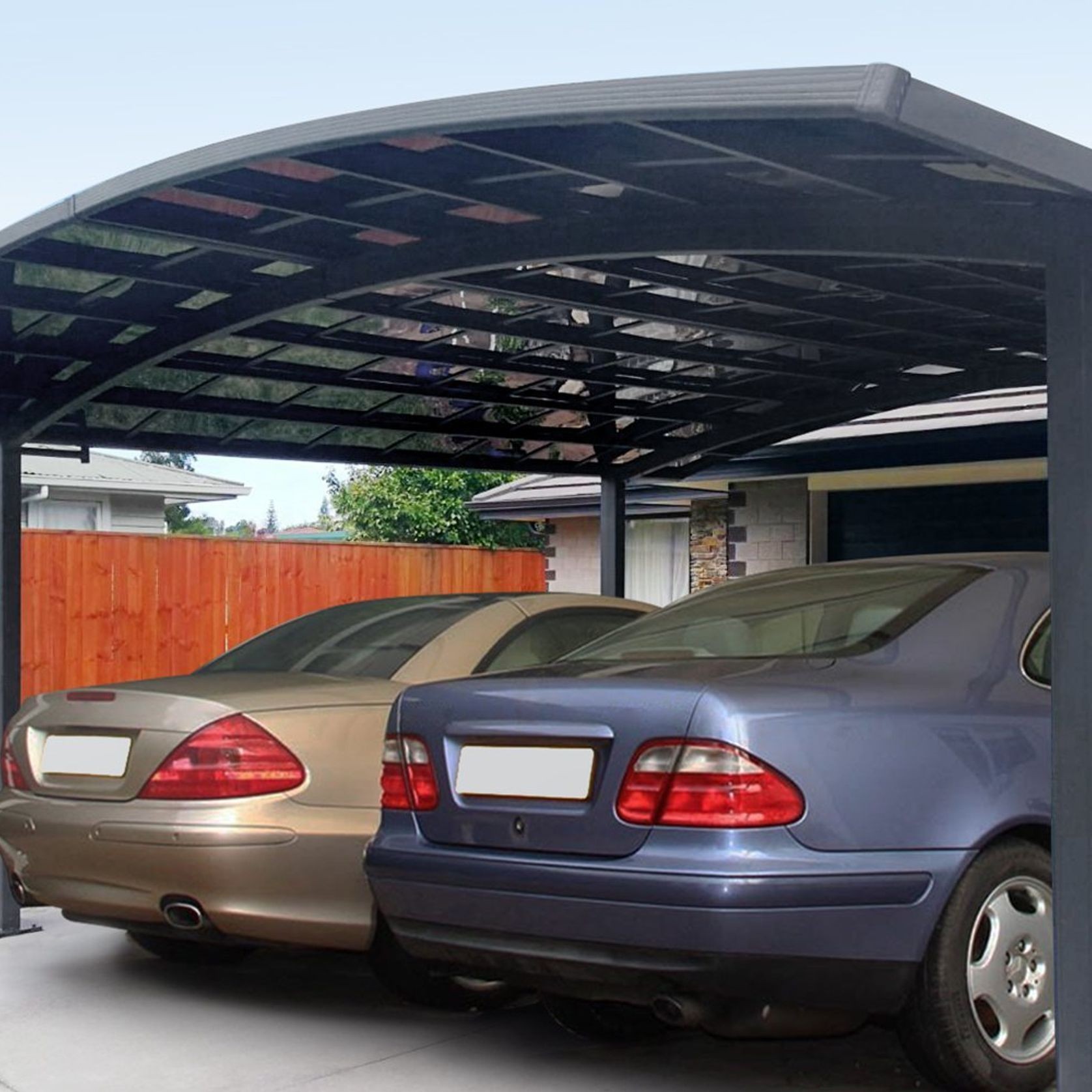 Two Car Double Carport-560x 550 x 316cm gallery detail image