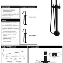 Meir Round Freestanding Bath Spout and Hand Shower Lustre Bronze gallery detail image