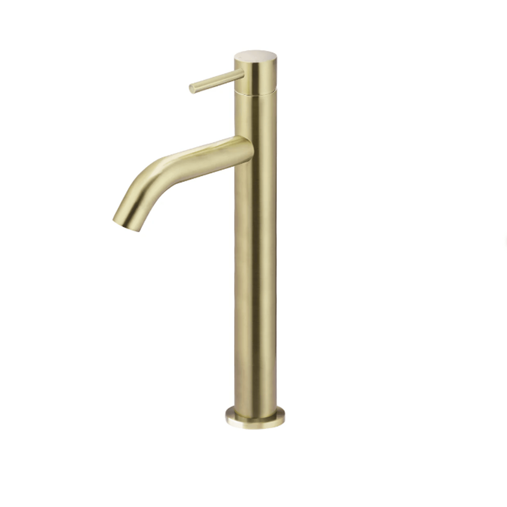Meir Piccola Tall Basin Mixer Tap with 130mm Spout - Lustre Bronze gallery detail image