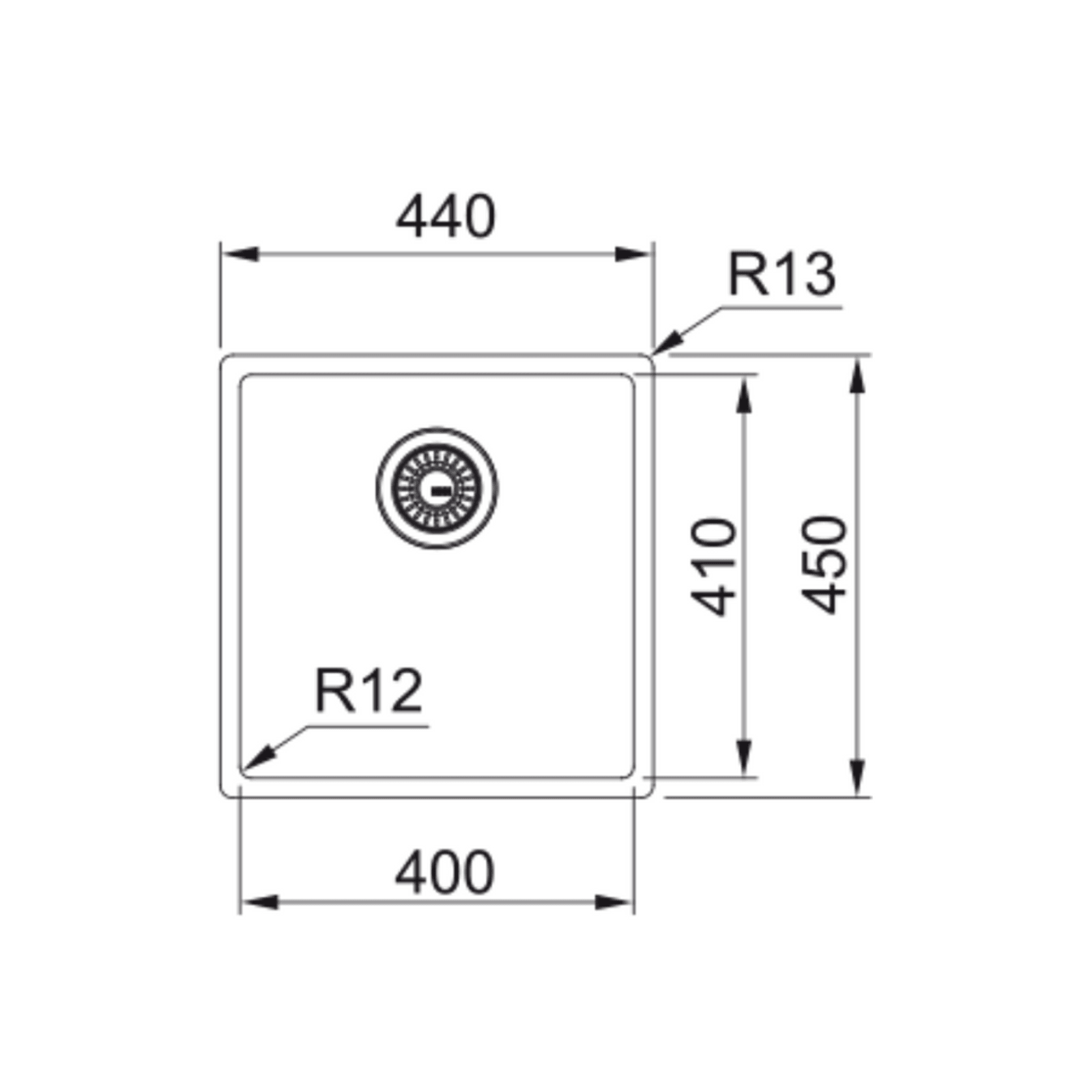 Mythos Masterpiece Anthracite Sink gallery detail image