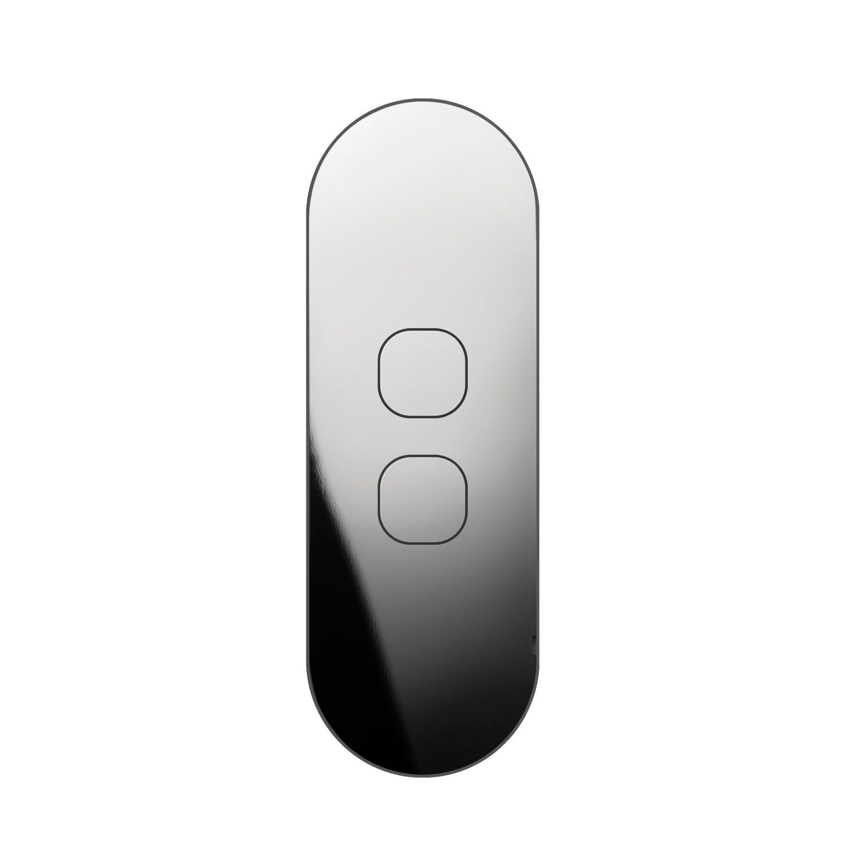 13 Carbon 2 Gang Switch Grid Faceplate gallery detail image