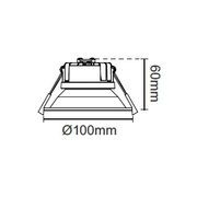 LED Cariba 9W Downlight gallery detail image