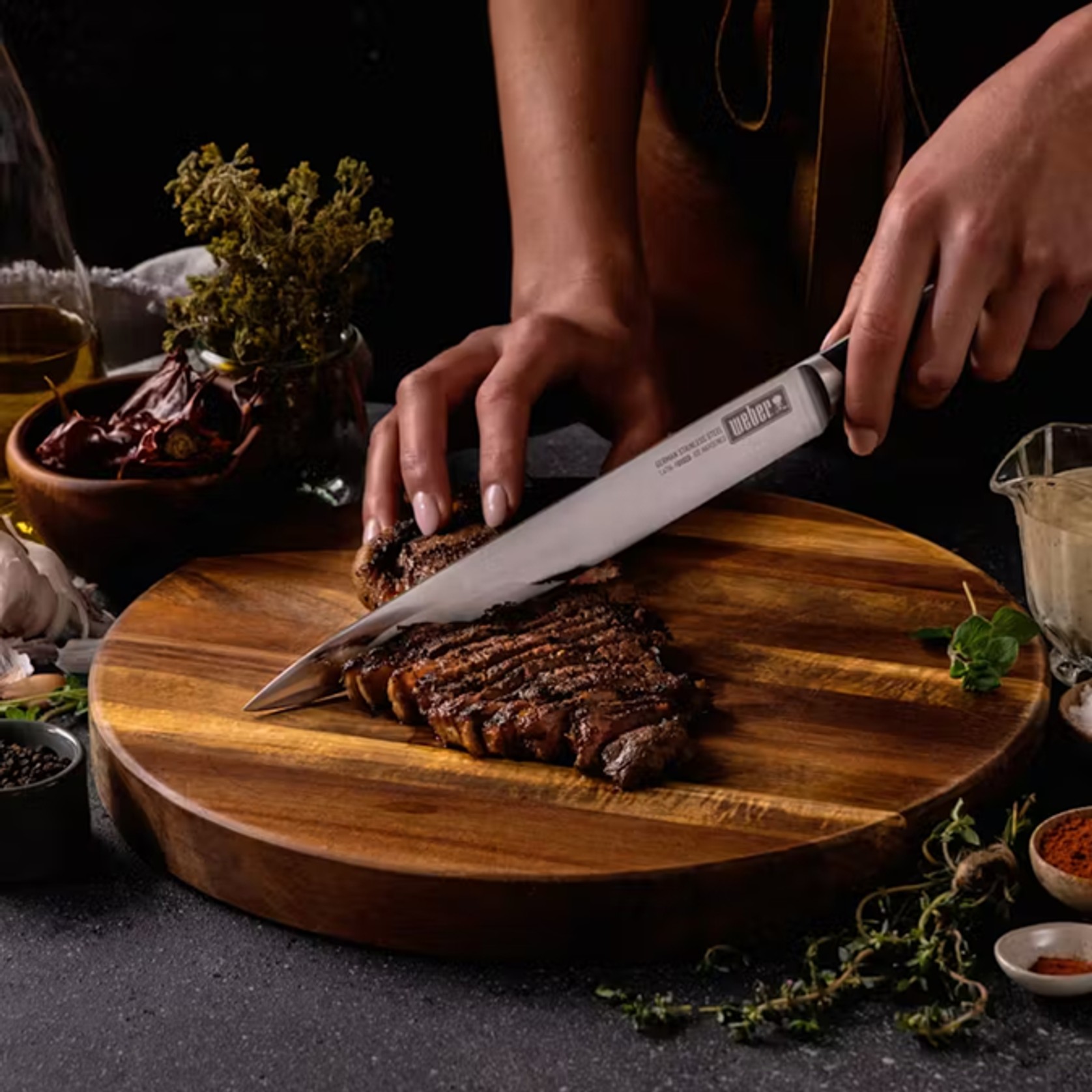 Weber Carving Knife Set gallery detail image
