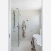 Elysian Gooseneck Shower Rail Set gallery detail image