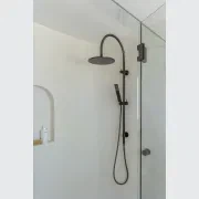 Elysian Gooseneck Shower Rail Set gallery detail image