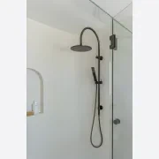 Elysian Gooseneck Shower Rail Set gallery detail image
