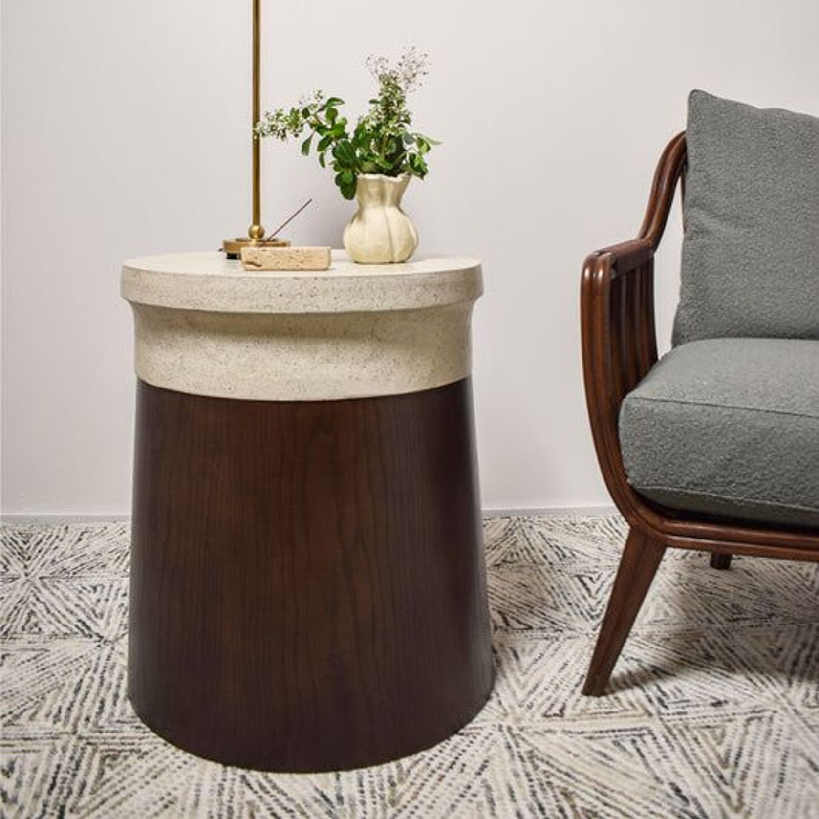 Theodore Alexander Catalina Large Accent Table gallery detail image