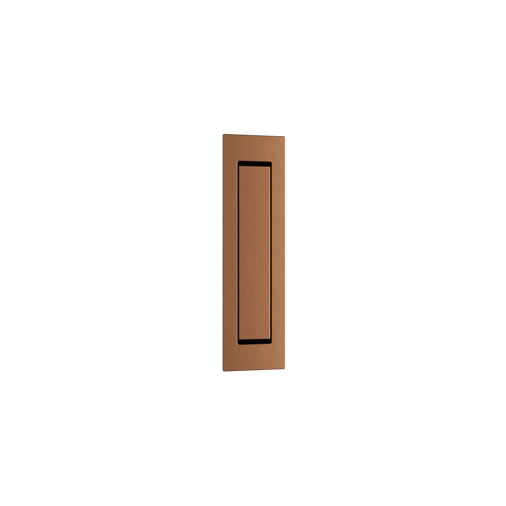 Cavity Slider Edge Pull | Brushed Copper gallery detail image
