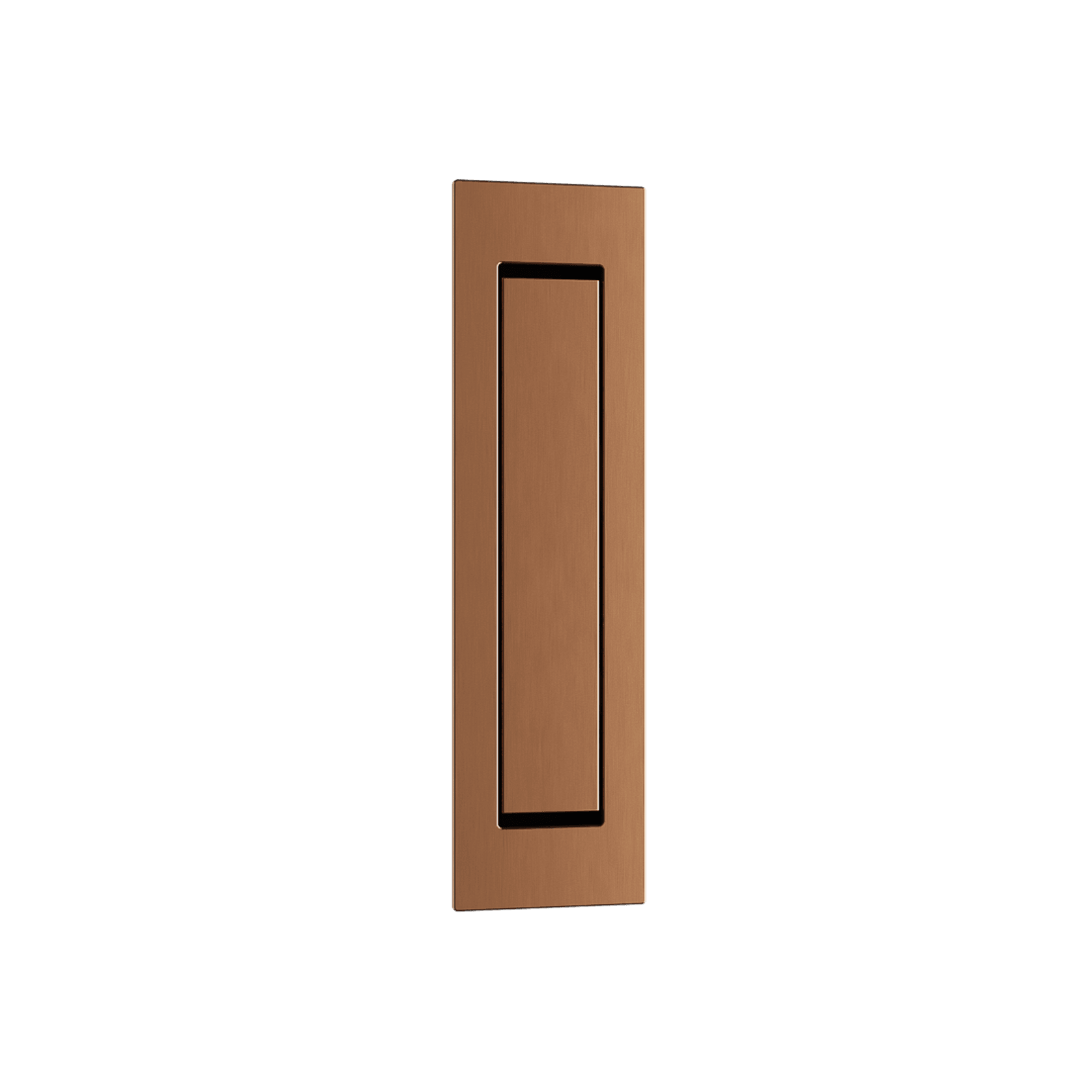 Cavity Slider Edge Pull | Brushed Copper gallery detail image