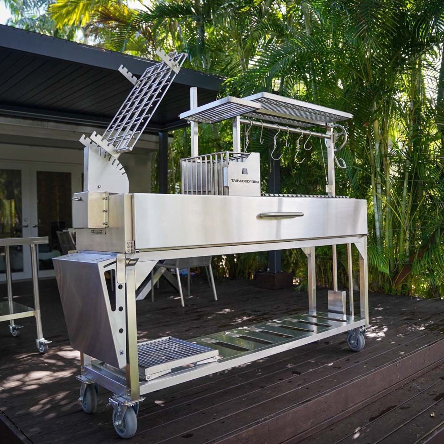 Argentine Santa Maria Charcoal & Woodfired Parilla Grill | BBQ06SS gallery detail image