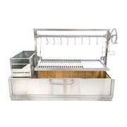 BBQ05SS Santa Maria Argentine Charcoal & Woodfired Parilla Grill gallery detail image