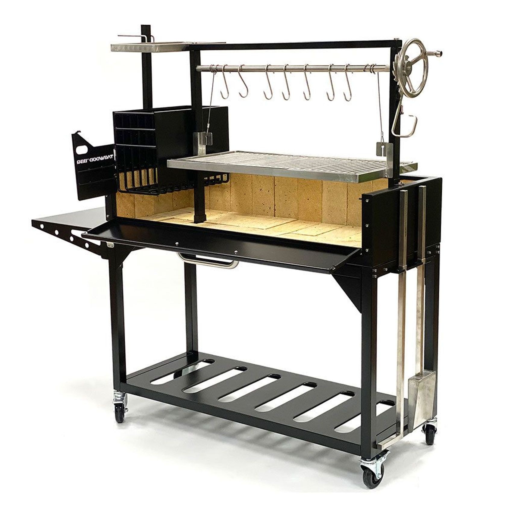 BBQ03SI Argentine Santa Maria Charcoal & Woodfired Parrilla Grill gallery detail image