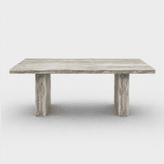 Sachi Dining Table - Silver Travertine gallery detail image