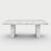 Sachi Dining Table - Carrara Marble gallery detail image
