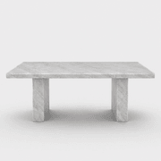 Sachi Dining Table - Taj Mahal Quartzite gallery detail image