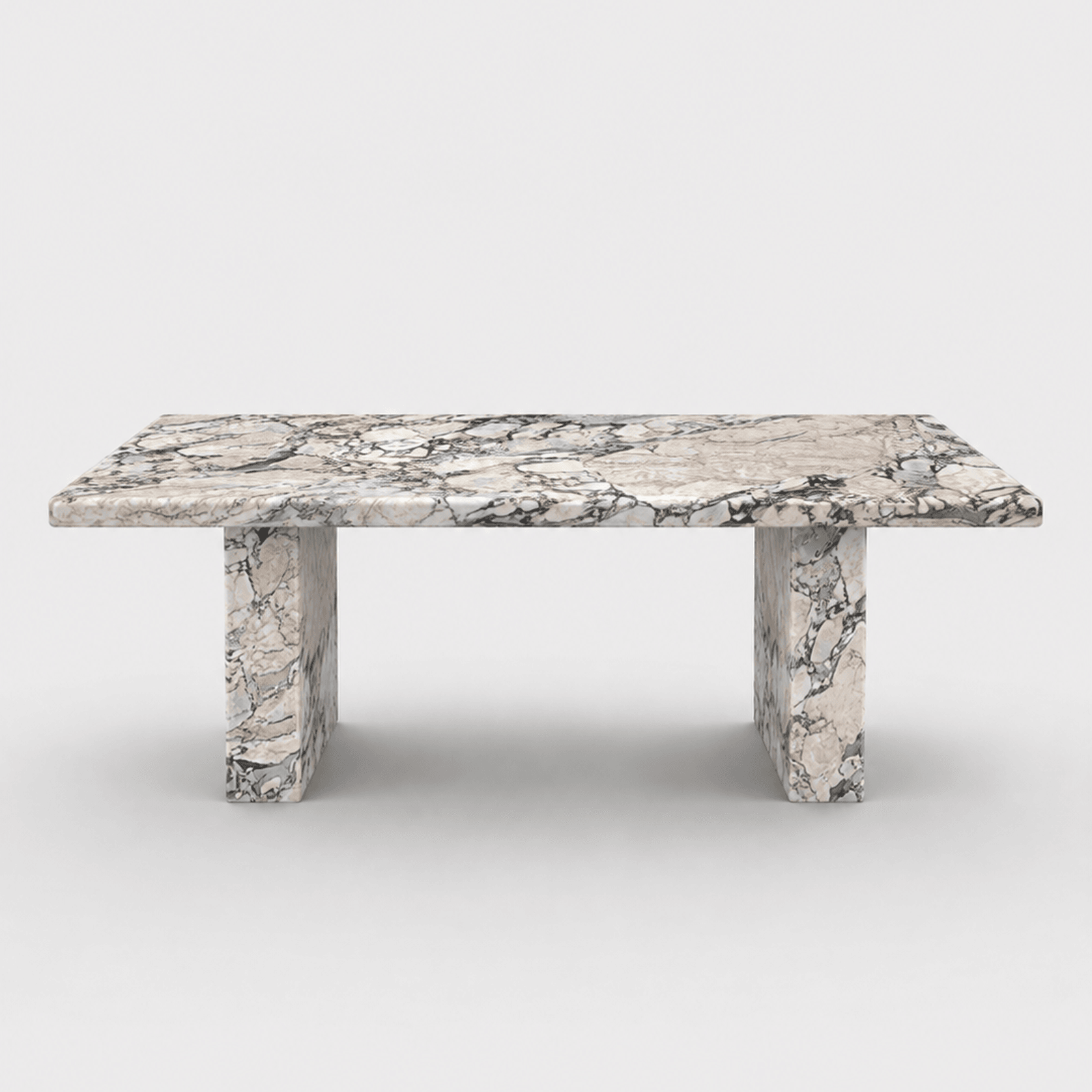 Sachi Dining Table - Milky Blue Marble gallery detail image