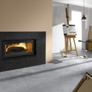 Cheminee Chazelles Designer D1200 Wood Fireplace gallery detail image