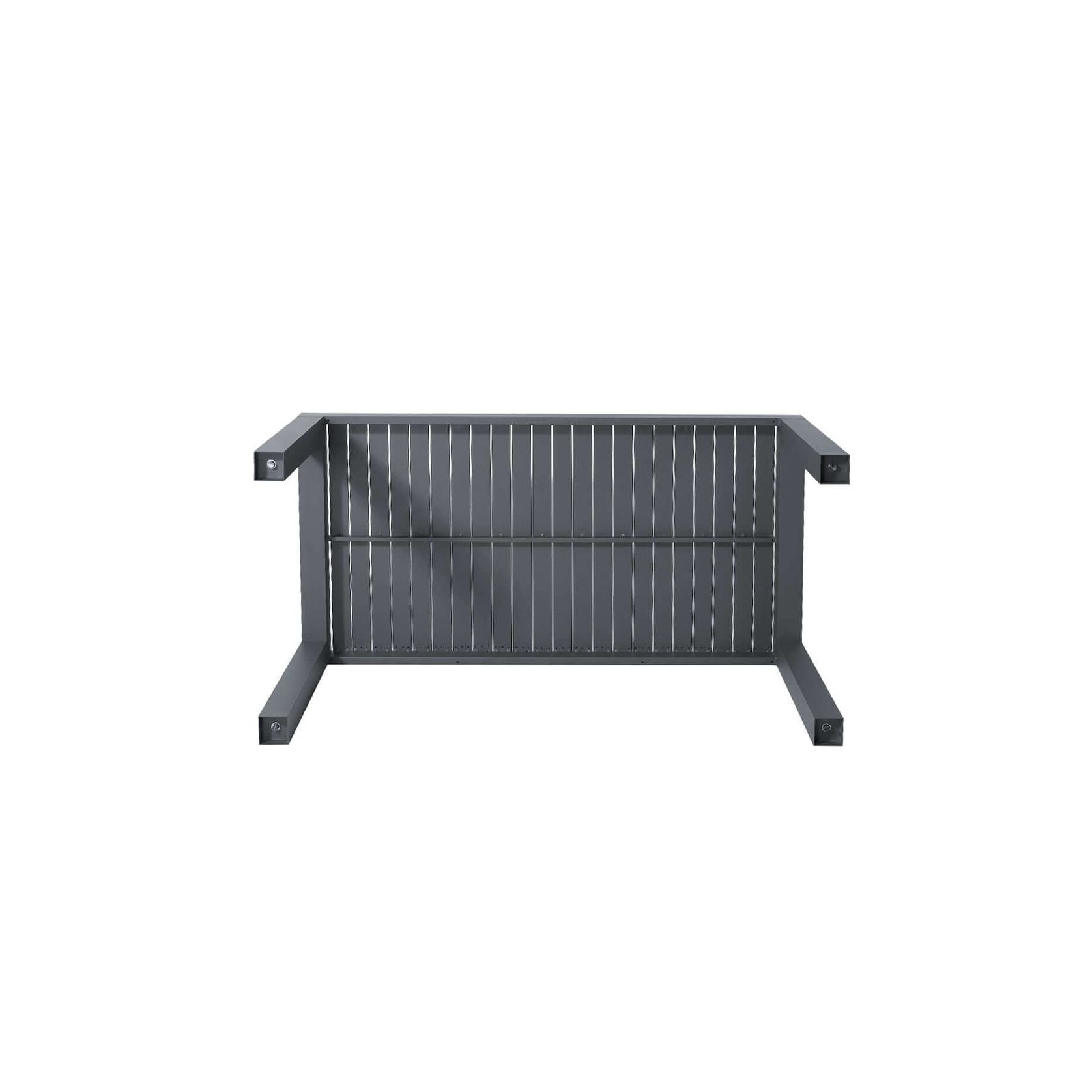 Cirrus Aluminium Outdoor Patio Dining Table 160 X 80cm gallery detail image
