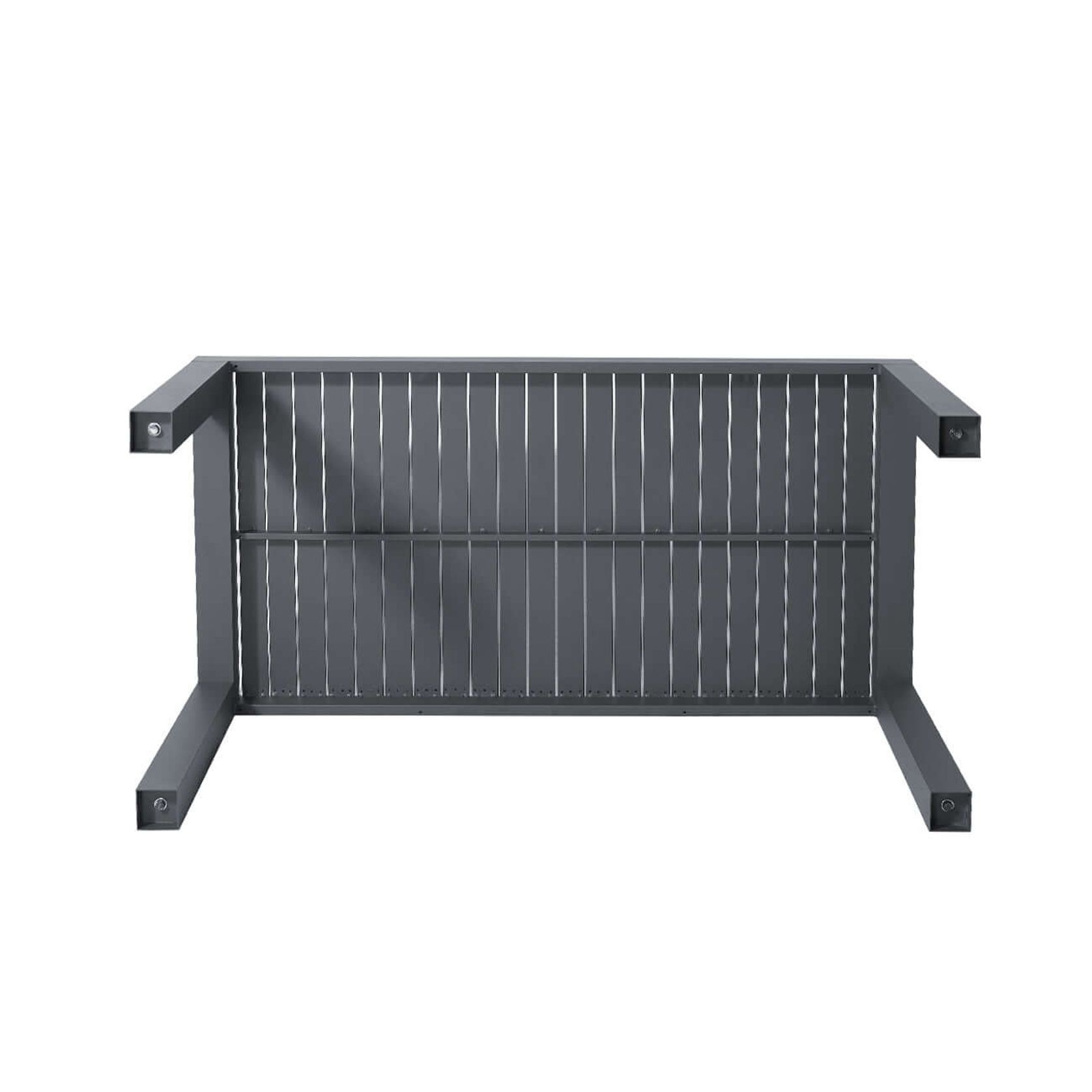 Cirrus Aluminium Outdoor Patio Dining Table 160 X 80cm gallery detail image