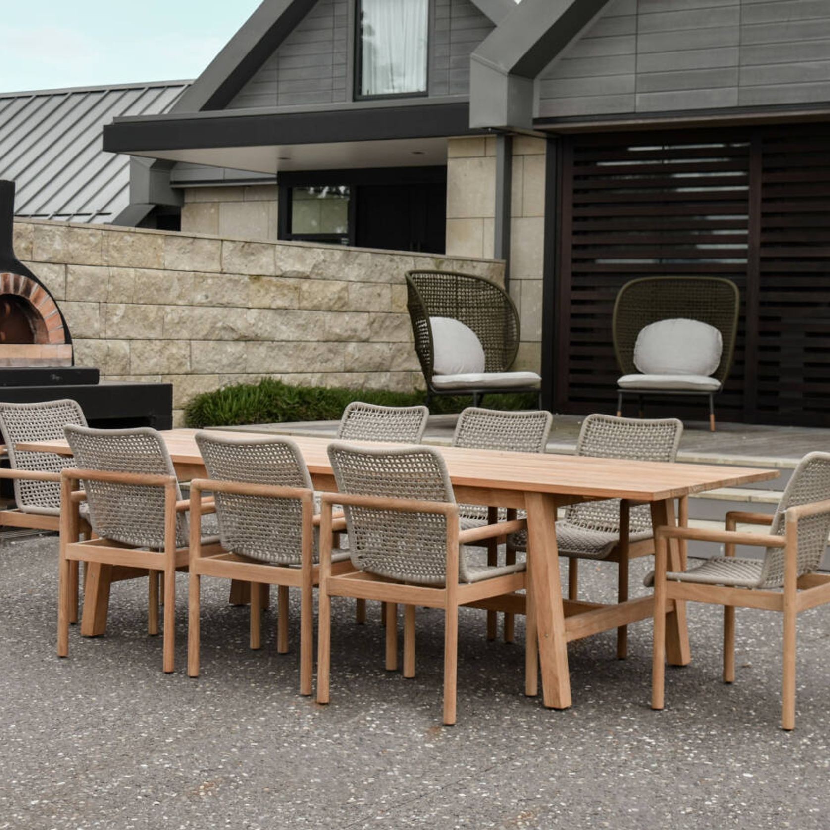 Claris Dining Table | Outdoor Furniture gallery detail image