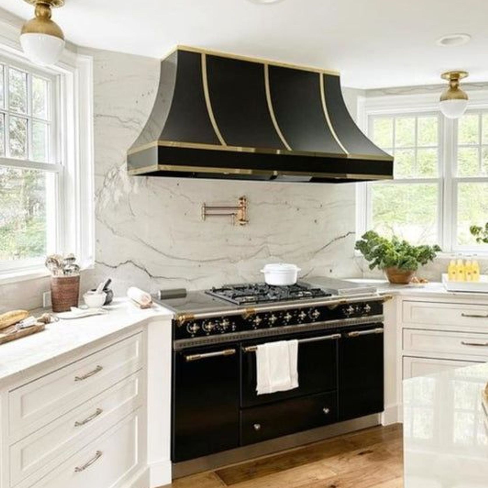 Visual Comfort Thomas O'Brien Clark Flush Mount gallery detail image