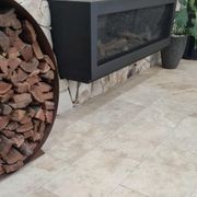 12mm Classic Linen Travertine Tiles gallery detail image