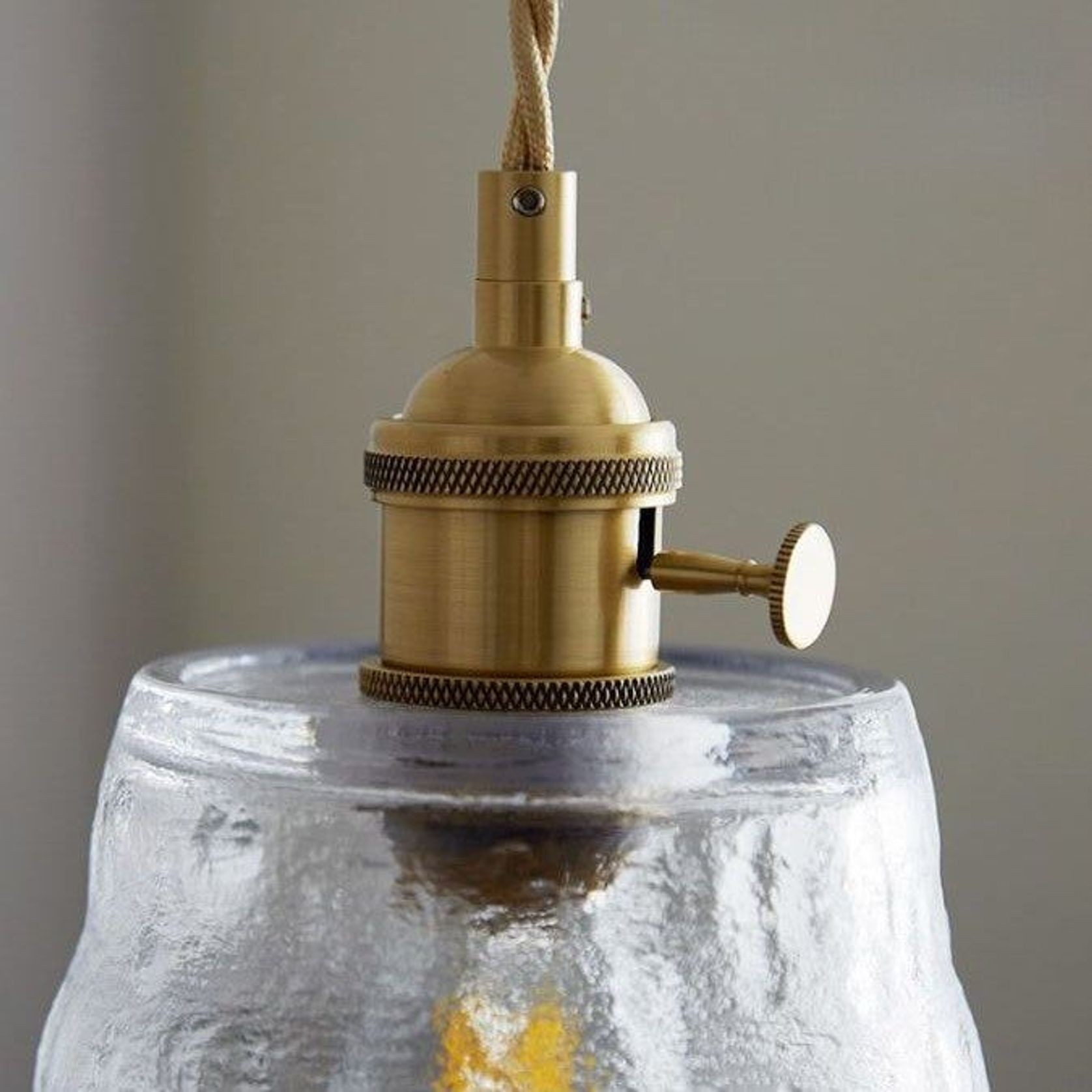 Buster Pendant - Clear gallery detail image