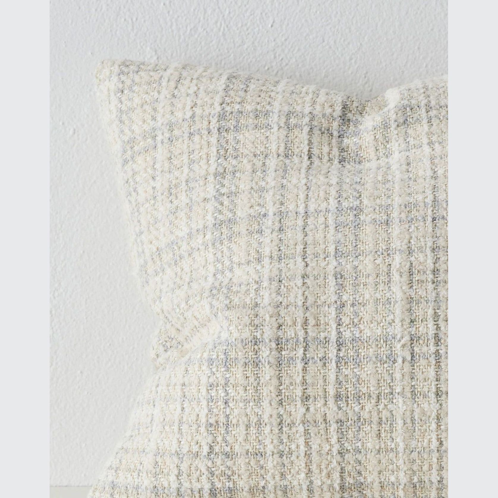 Weave Home Tripoli Cushion - Pearl | 50 x 50cm gallery detail image