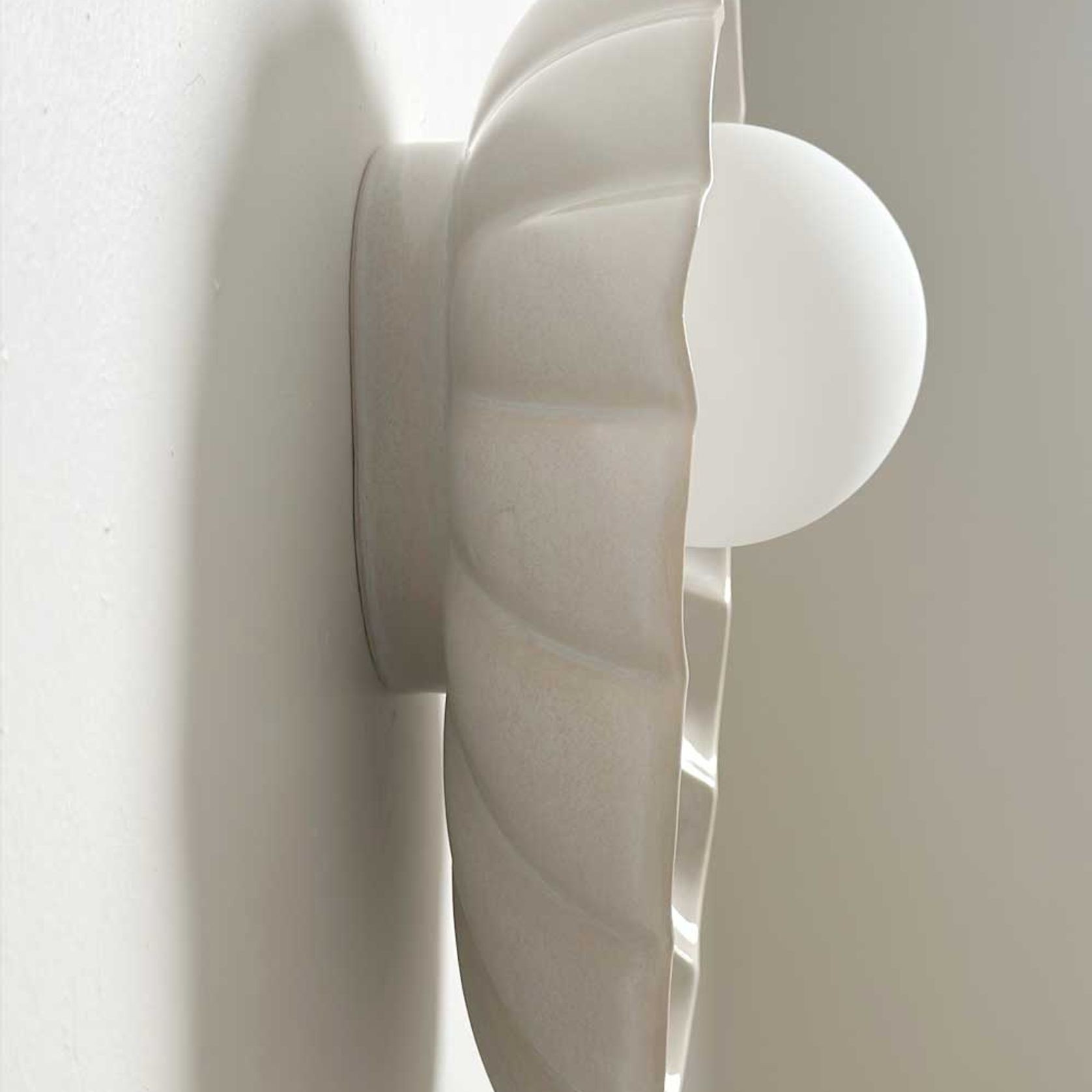 Ceramic Wall Oyster Sconce Light gallery detail image