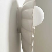 Ceramic Wall Oyster Sconce Light gallery detail image