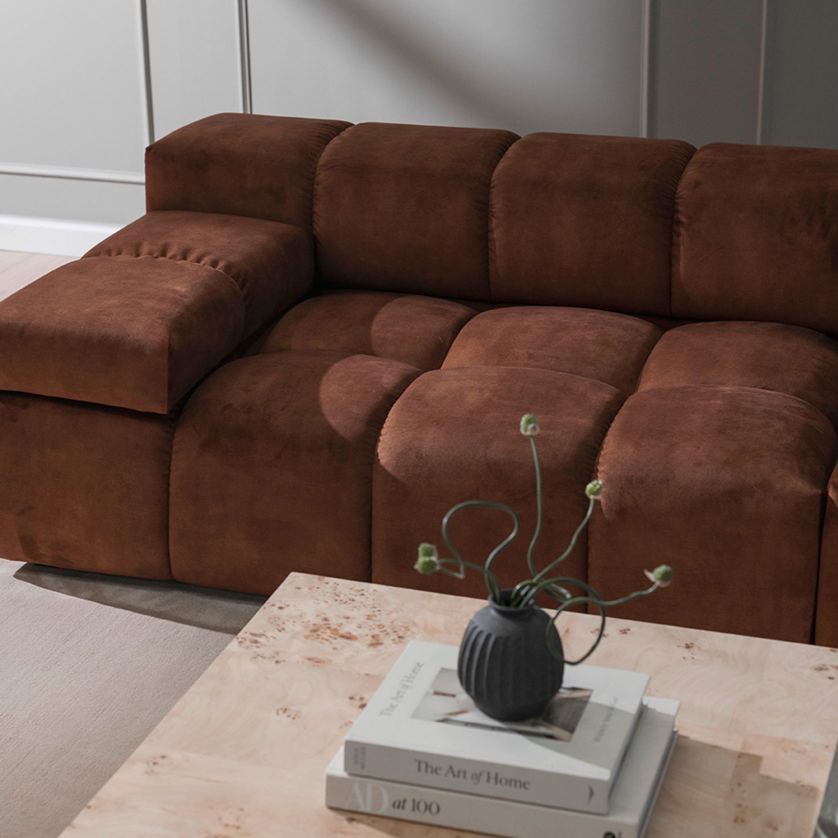 Cobble Sofa | Cognac gallery detail image