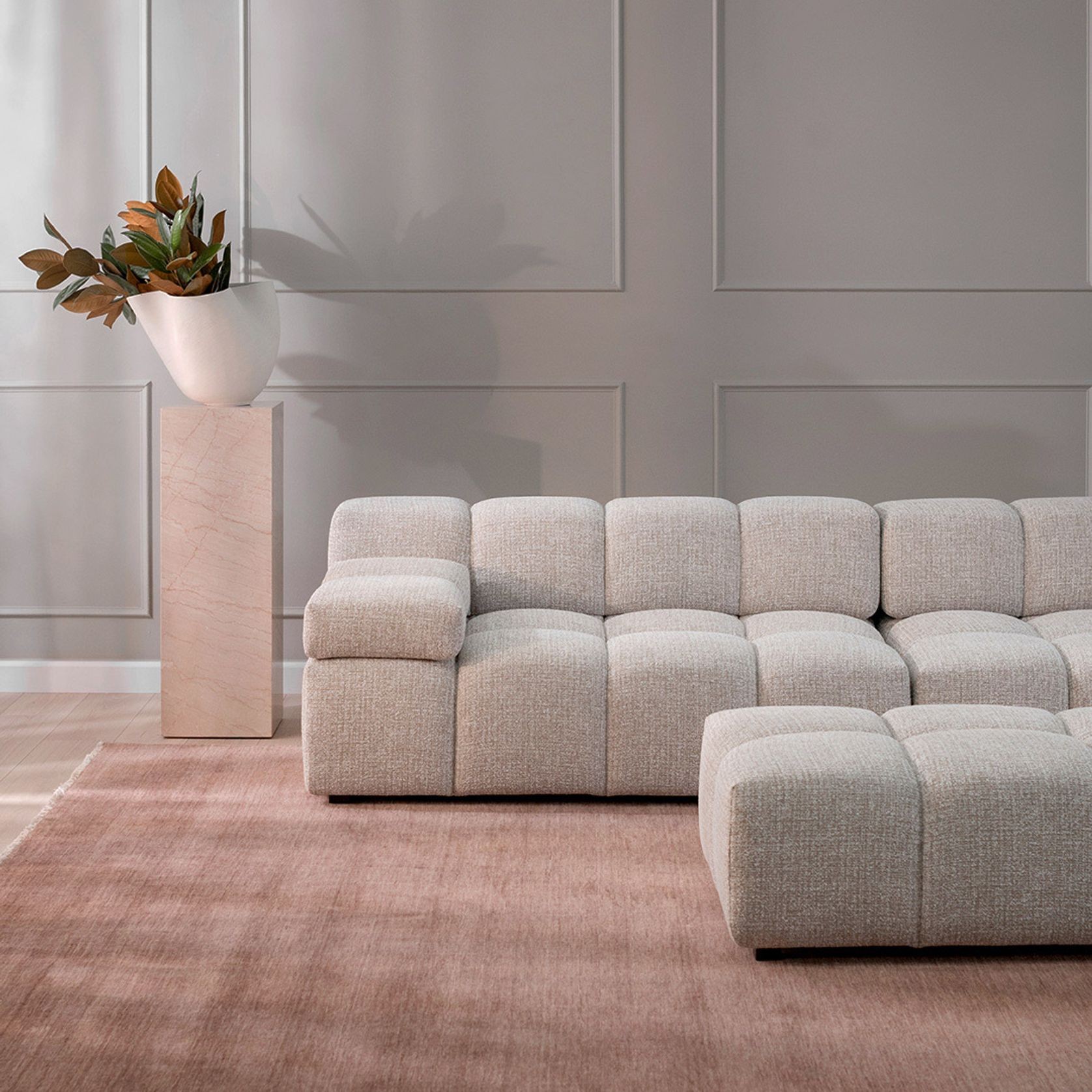 Cobble Sofa | Ecru gallery detail image