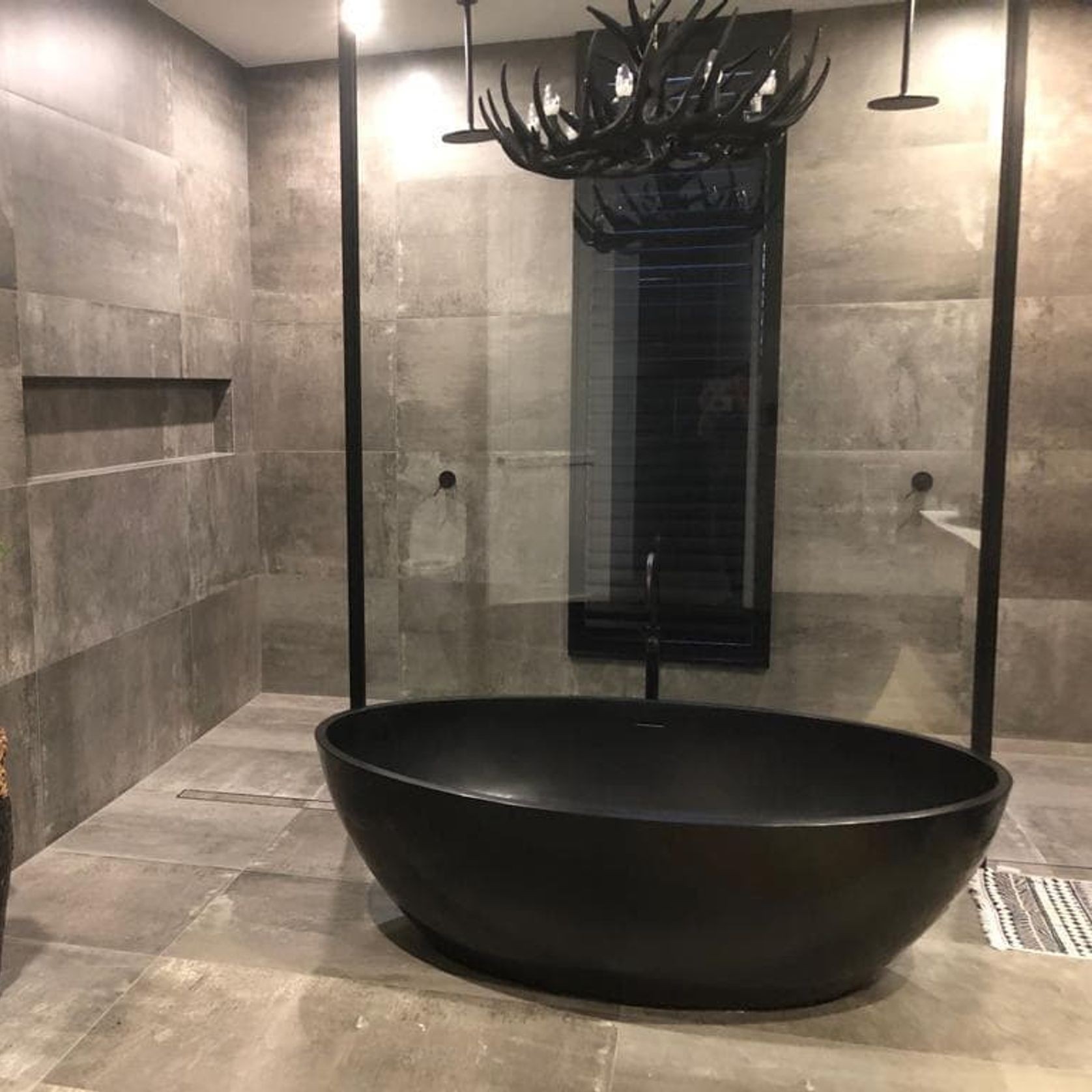 Pietra Bianca Coco Freestanding Stone Bath gallery detail image