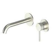 CODE Nature Piper Wall &Amp; Basin Mixer | Textured Handle gallery detail image