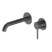 CODE Nature Piper Wall &Amp; Basin Mixer | Textured Handle gallery detail image