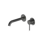 Nature Piper Wall & Basin Mixer | Textured Handle gallery detail image