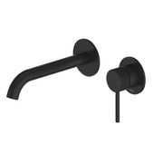 CODE Nature Piper Wall &Amp; Basin Mixer | Textured Handle gallery detail image