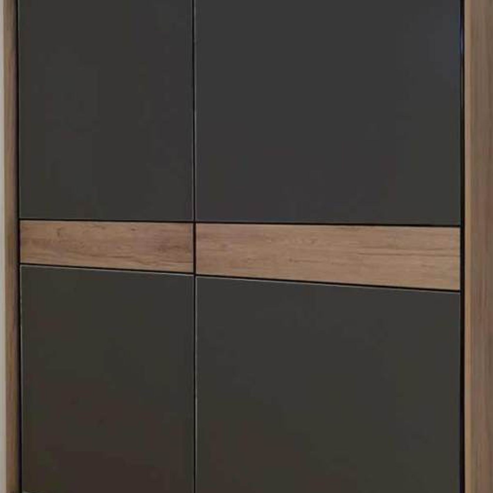 Colour Melamine With Center Panel Sliding Door gallery detail image