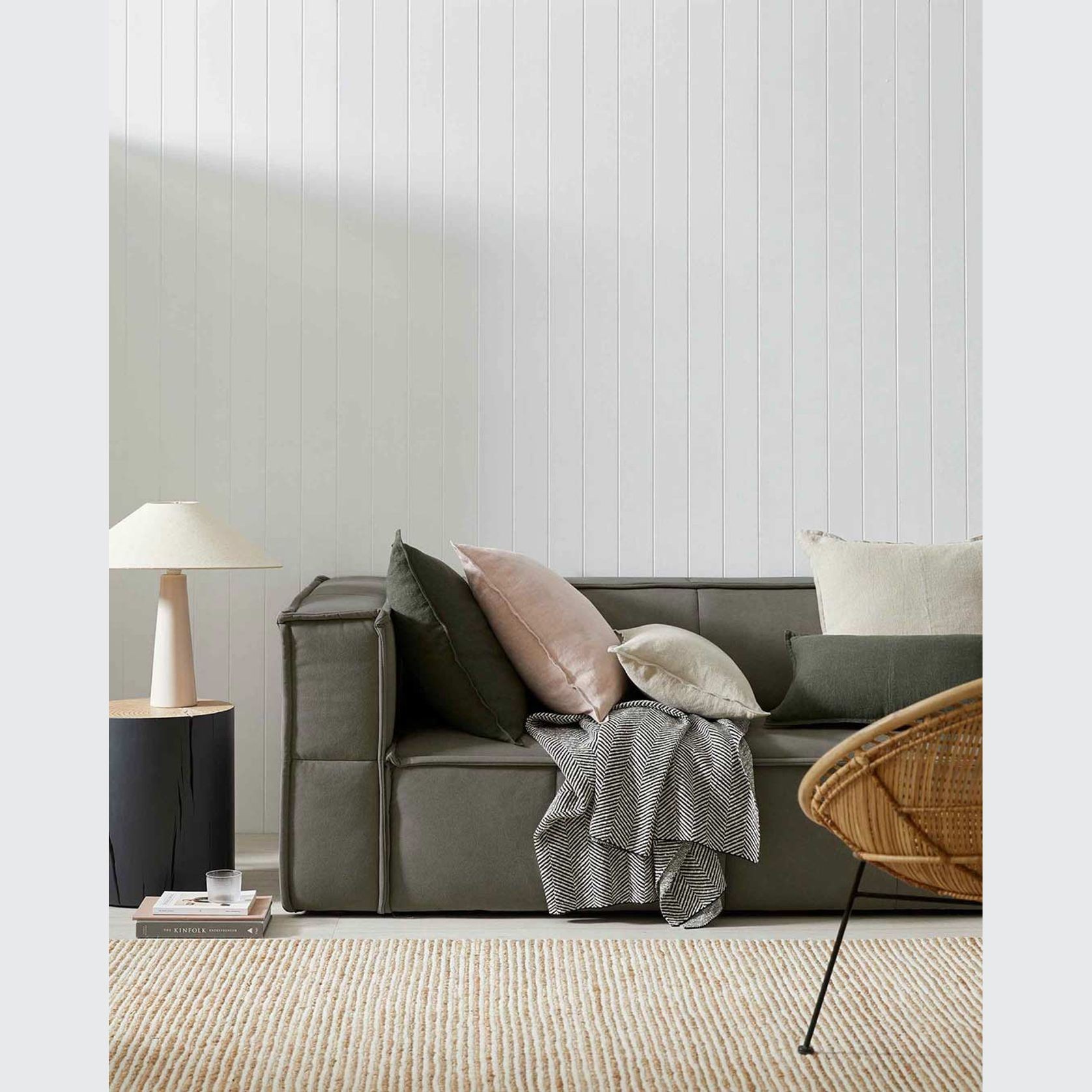 Weave Home European Linen Como Cushion - Linen | Three Sizes gallery detail image