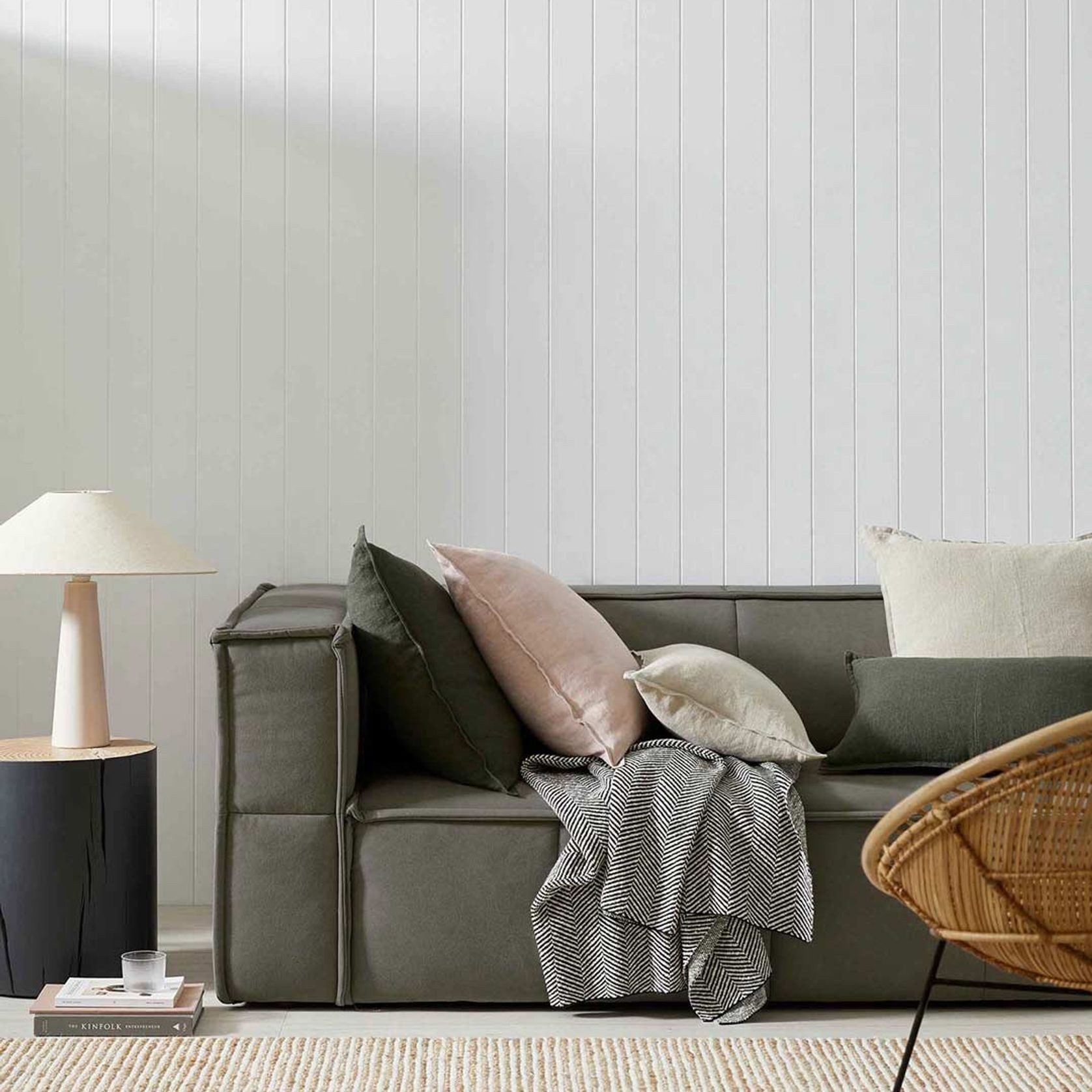 Weave Home European Linen Como Cushion - Linen | Three Sizes gallery detail image