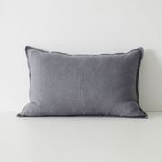 Weave Home European Linen Como Cushion - Smoke gallery detail image