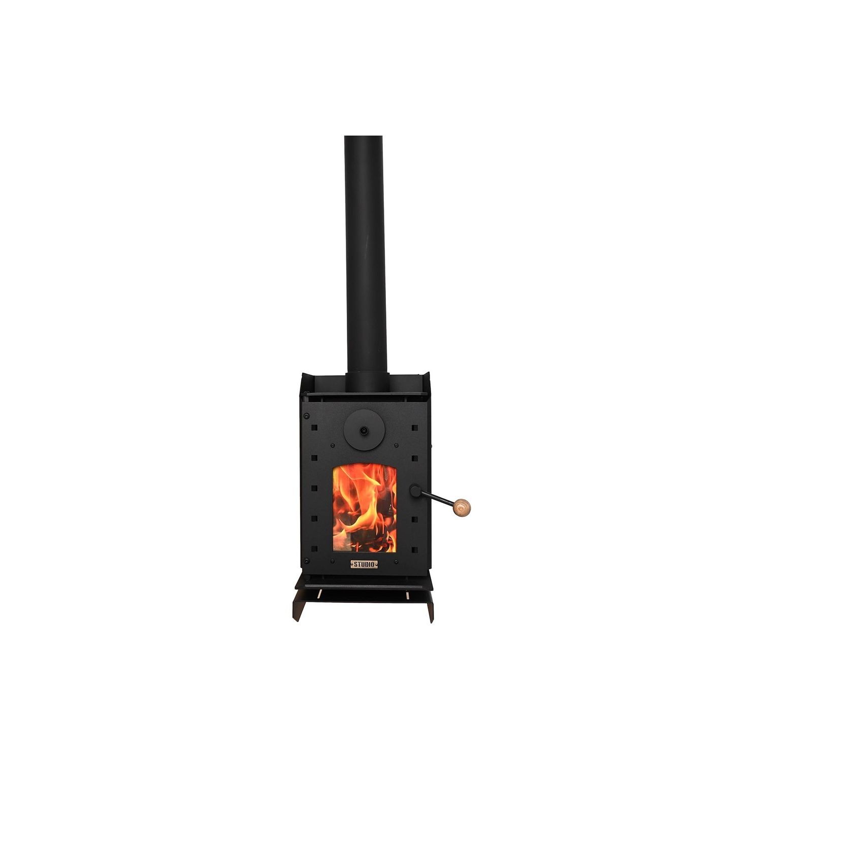 Warmington | Studio Compact - Log Box Fireplace gallery detail image
