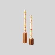 Confetti Taper Candle - set of 2 gallery detail image