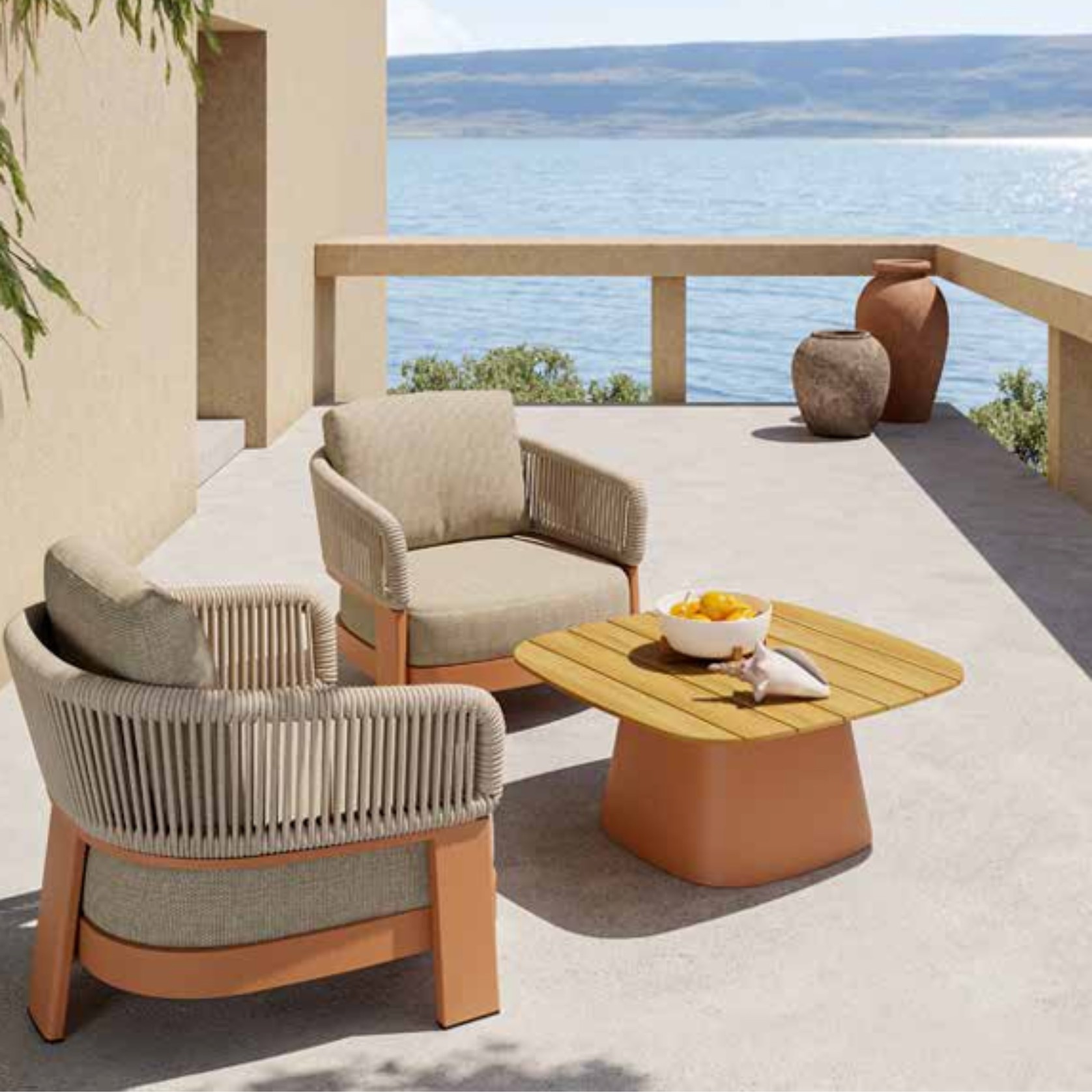 Coogee Outdoor Lounge Armchair gallery detail image