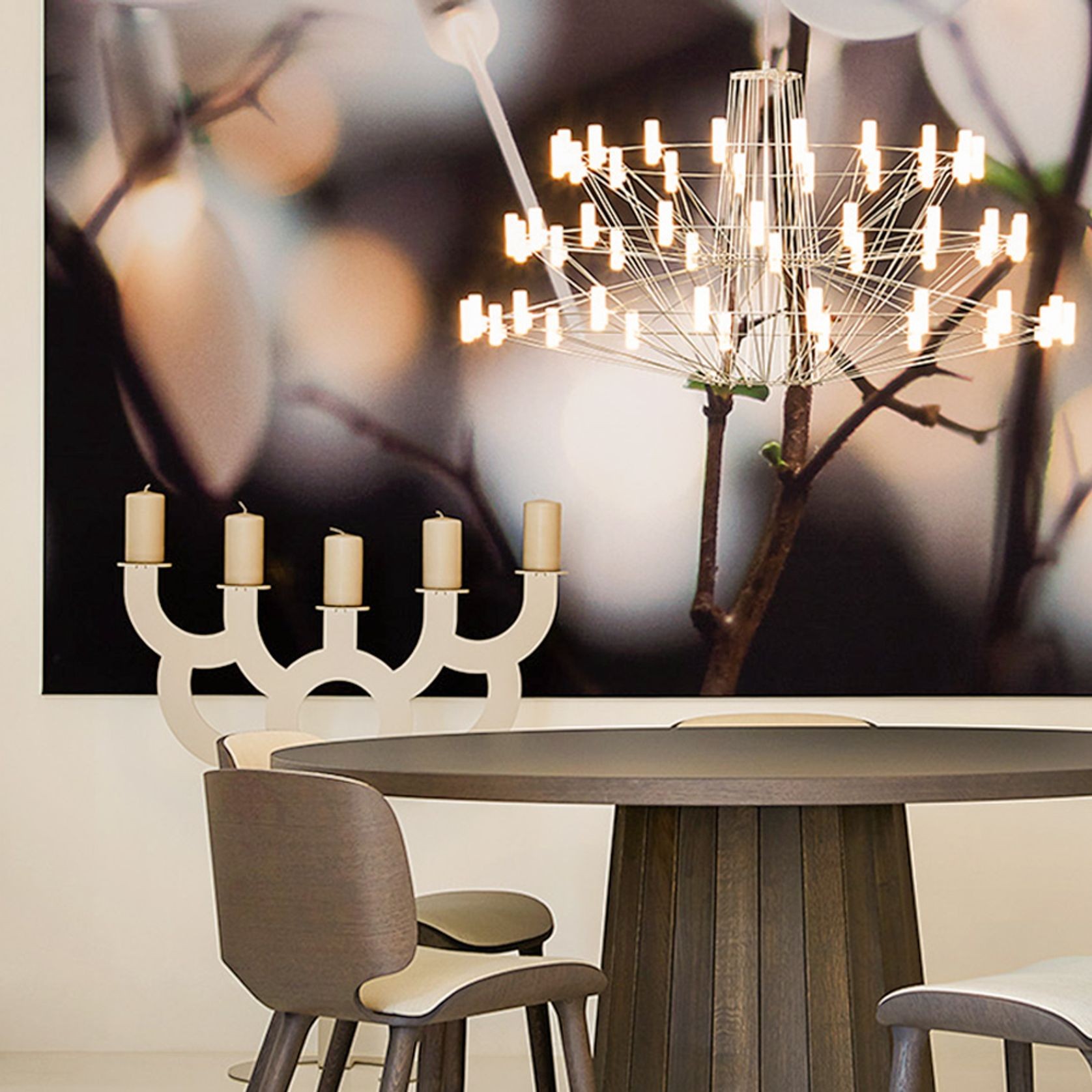 Coppelia Small Suspension Lamp - Black gallery detail image