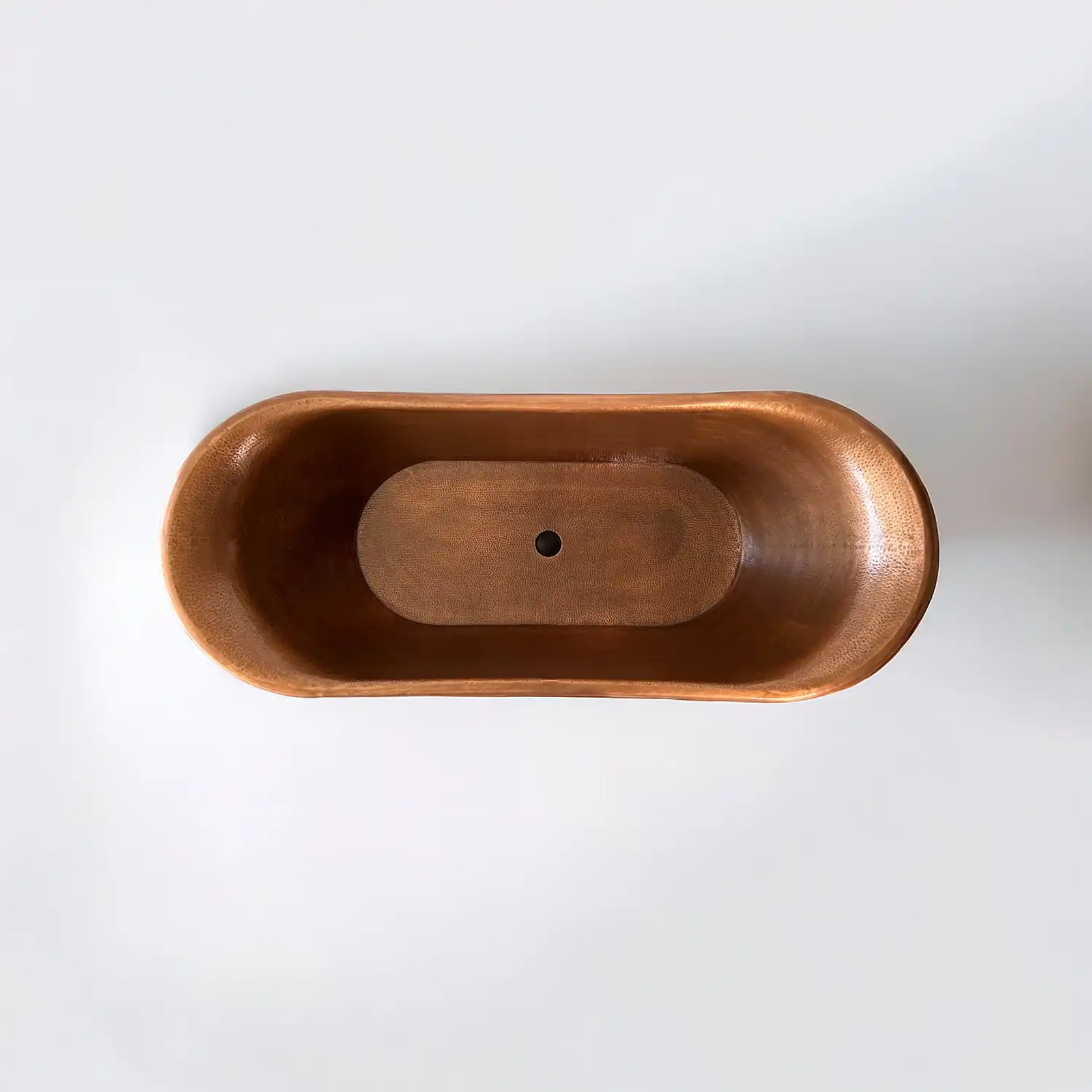 Antique “Hammered Vert de Gris” – Copper Bath gallery detail image