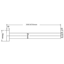 Mica Ceiling Arm | 300/450mm gallery detail image