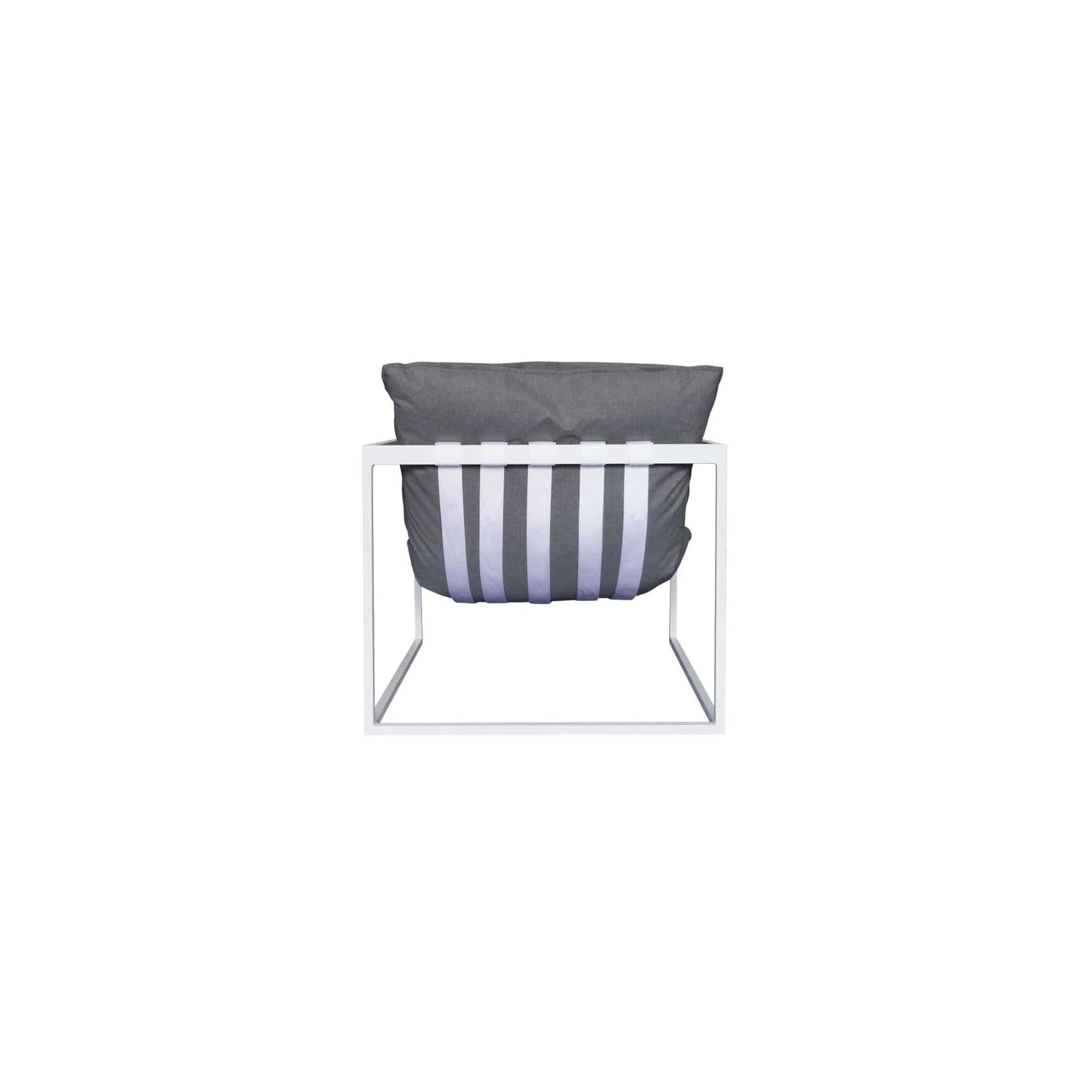 Coral Chair White/Charcoal gallery detail image