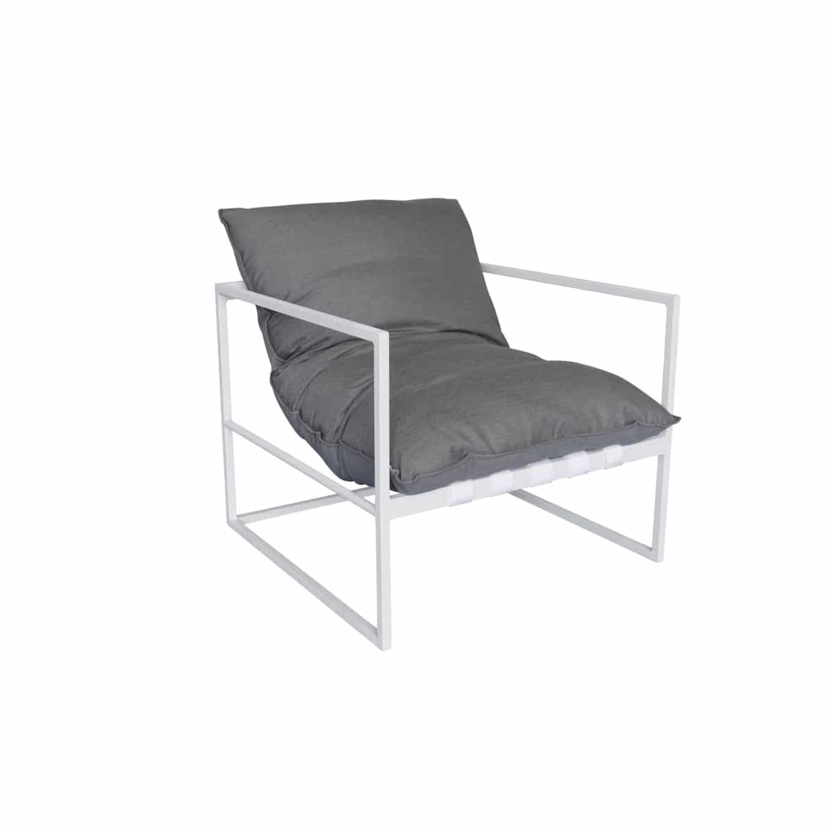 Coral Chair White/Charcoal gallery detail image